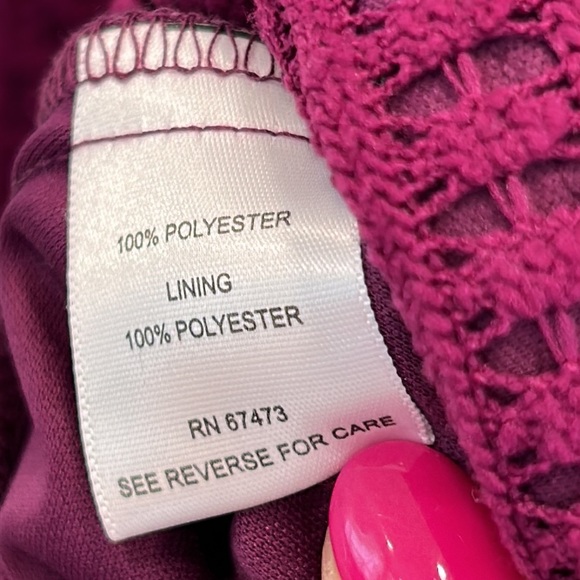 Just Taylor Crochet Overlay Cold Shoulder Dress sz. 4 - Picture 6 of 10